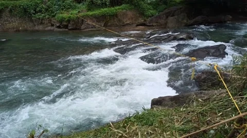 River flowing Stock Footage 204598996