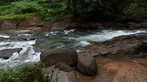 River flowing Stock Footage 204602931