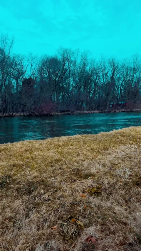 River flowing Stock Footage 279521411