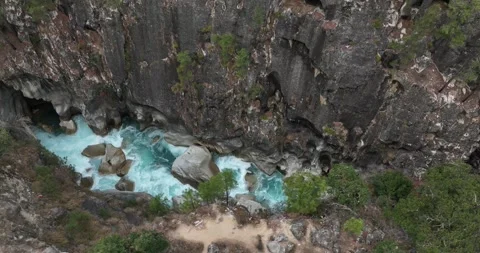 River flowing through rocks in Tibet,China Stock-Footage 344512362