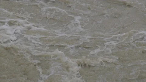 River flowing very close to camera Video stock 201840631
