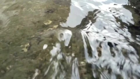 River with flowing water Stock Footage 312333142