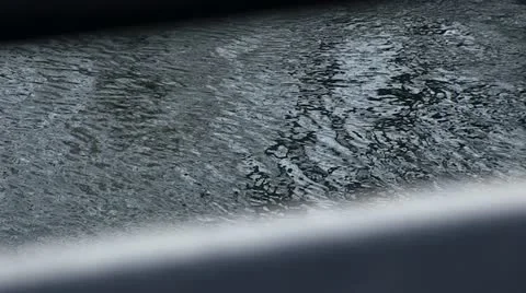 River Flowing in Winter Stock Footage 12502642