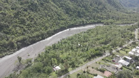 River flows through the Blue Mountains Video stock 335426145