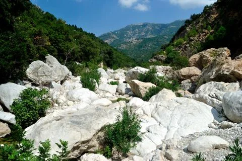 River Flumineddu Stock Photos