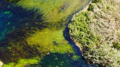 River Fly Over (Aerial) Stock Footage 106829696