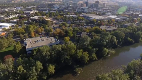 River Fly Over 스톡 동영상 101028468