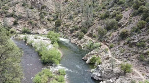 River Flyover Stock Footage 131683754