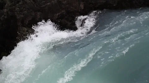 River foam Stock Footage 77049020