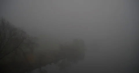 River Fog Stock Footage 81297475