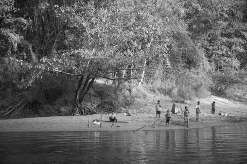 River folkways Stock Photos