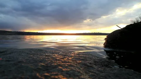 The river Stock Footage 10882535