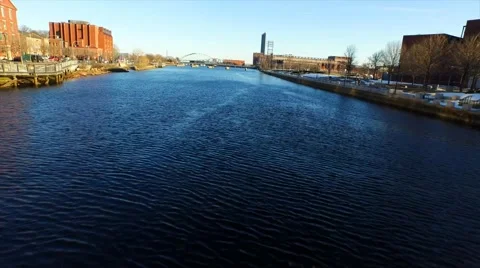 Up the river Stock Footage 50795403