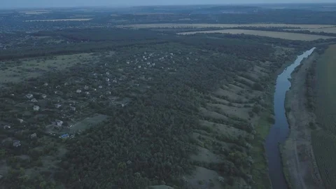 River Stock Footage 91945374