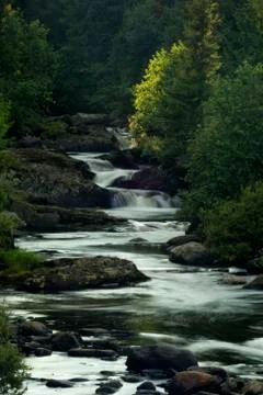 River in Gausdal Stock Photos