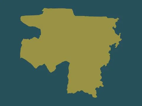 River Gee, Liberia. Solid color shape 스톡 일러스트