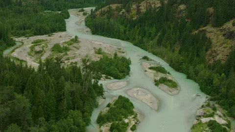 River Glacial 4K 動画素材 251670118