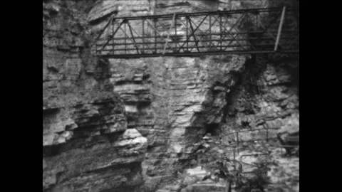 River Gorge 1931 Stock Footage 182186973