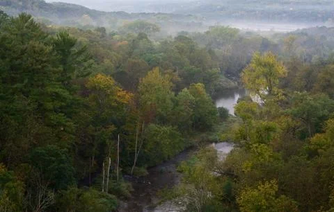 River gorge Stock Photos
