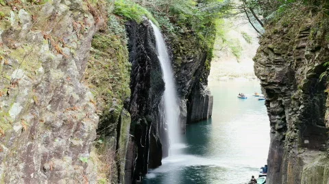 River Gorge (Time Lapse) Video stock 655379