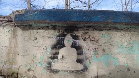 River graffiti Stock-Footage 236025373