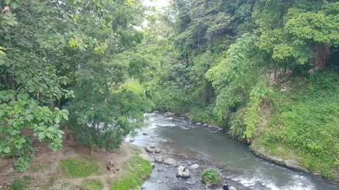 River (grape, madiun, east java, indonesia) Stock Footage 235408907