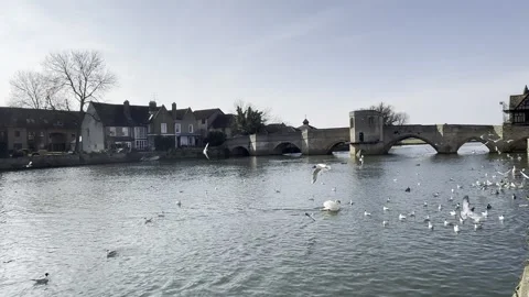 River Great Ouse Stock Footage 303983762