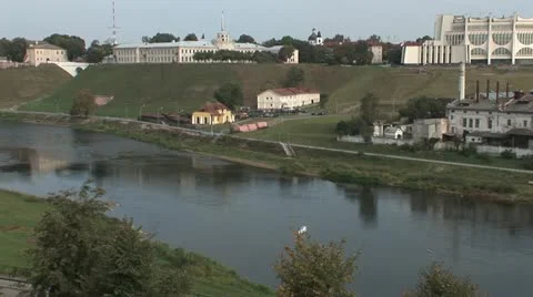 River in Grodno Stock-Footage 21759210