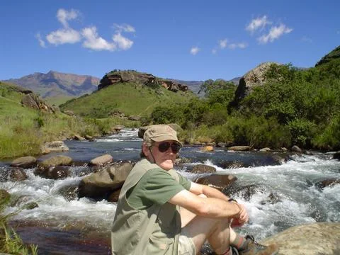 River Guide Bushmans River Stock Photos
