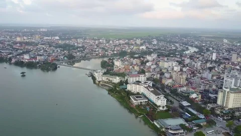 A river in Hanoi Stock Footage 74924408