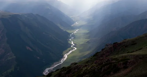 River in the Highlands 4K Video stock 61413104