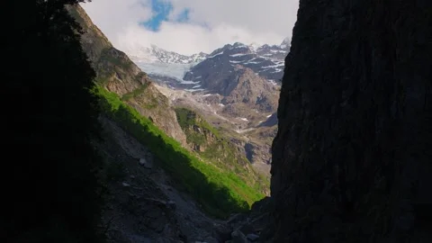 River from himalayan glacier Stock Footage 277268112