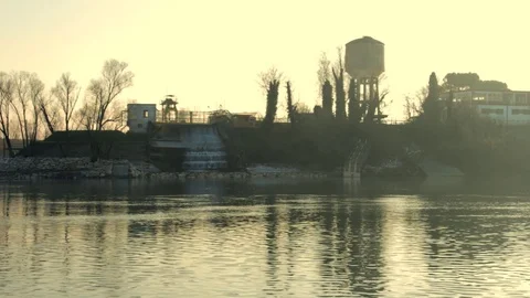 River hydropower Stock Footage 71212761