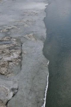 River Ice Stock Photos