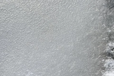River ice texture close up. Winter background Stock Photos