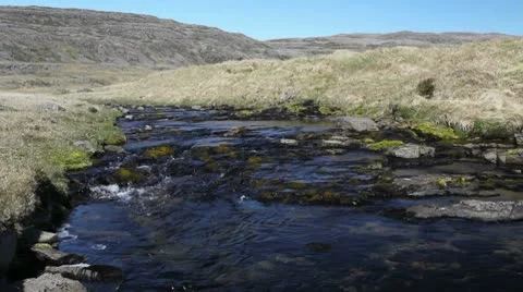 River on Iceland Stock Footage 10587003