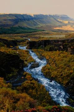 River in Iceland Stock Photos