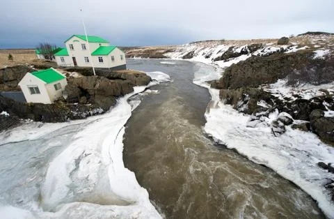 River in Iceland Stock Photos
