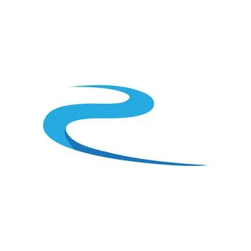 River icon vector illustration design Stock Illustration