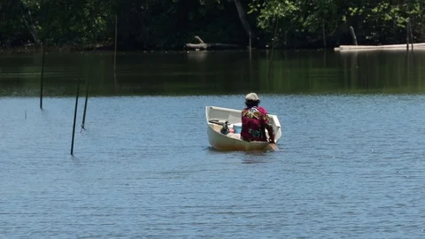 River journey Video stock 101492896