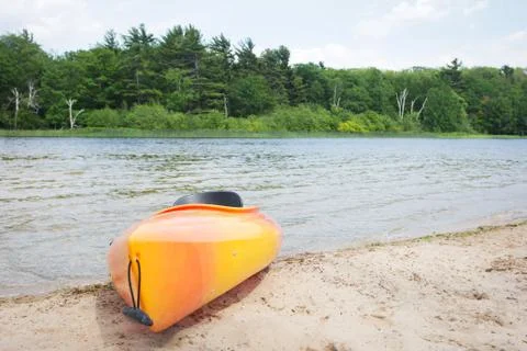 River Kayak Stock Photos
