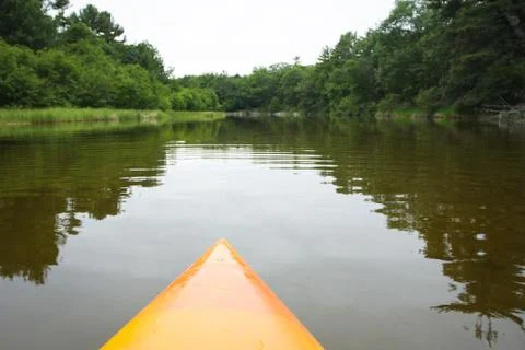 River Kayak Stock Photos