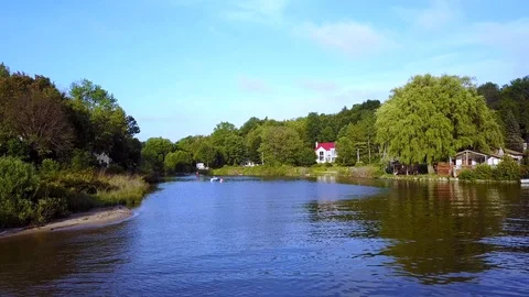 River Kayaking Stock Footage 105519304