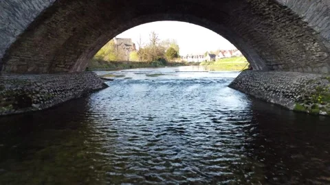River Kent Kendal Stock Footage 306310616