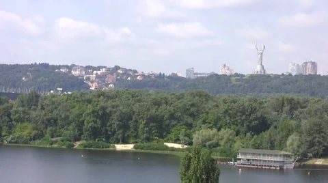 River Kiev Stock Footage 46160196