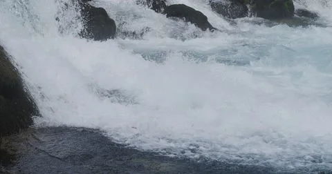 River Krka in Knin Stock Footage 57876498