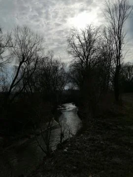 River LAFNITZ Foto stock