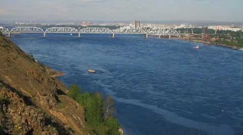 River landscape.  010 Stock Footage 11501205