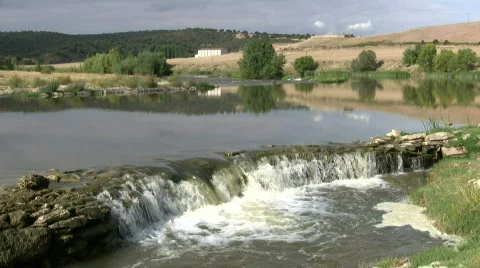 River landscape Stock Footage 263465