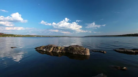 River landscape Stock Footage 5164608